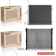 A-Premium 2Pc Radiator & AC Condenser Cooling Kit for Cadillac SRX 2004-2007 STS picture