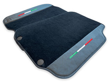 Carbon Fiber Floor Mats For Ferrari 812 GTS Black Carpet AutoWin picture