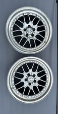 Rare Pair Carline Dynatech M1 3-Piece Modular Wheels 17