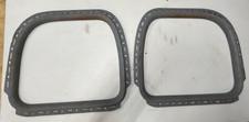 NOS 1928-1929 Model A Ford Coupe QUARTER WINDOW GARNISH MOLDINGS Original Pair picture