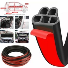 53ft Car Door Seal Strip Universal Car Door Weather Stripping Rubber Seal Strip picture