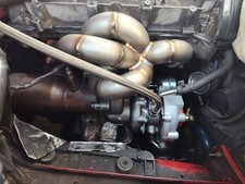 SCHEDULE 40 EQUAL LENGTH TURBO MANIFOLD FOR AUDI A4 VW PASSAT B5 1.8L K03 K04 picture