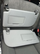 23-26 SD Sun Visor Driver & Passenger Side FORD OEM Factory Gray 12k Miles F550 picture