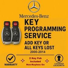 Mercedes-Benz Key programming Service | Add key or All keys Lost | 2x Fob picture