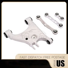4pcs Rear Lower Suspension Control Arm Kit For 2012-2021 Tesla Model S Model  X picture