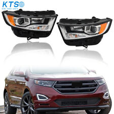 Passenger Side Halogen Fit For 2015-2018 Ford Edge Projector Headlights RH & LH picture
