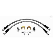 Wilwood 220-7699 Flexline Front Brake Line Kit, 55-57 Fits Chevy w/ FDL picture