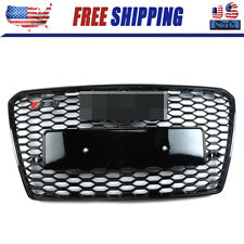 FOR 12-15 AUDI A7/S7 C7 HONEYCOMB SPORT MESH RS7 STYLE HEX GRILLE GRILL BLACK  picture