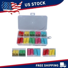 20Pcs Auto Fuses Mini Square Fuses Automotive Car Fuse Assortment Kit AMP W/Box picture