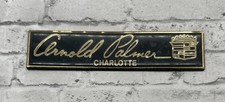 VTG ARNOLD PALMER CADILLAC DEALERSHIP CHARLOTTE NORTH CAROLINA DEALER EMBLEM #2 picture