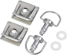 2PK Polaris 1/4 TURN BODY PANEL HOOD FASTENER CLIP RMK 600 800 SNOWMOBILE PIN   picture
