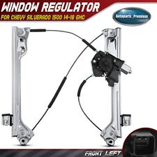 Power Window Regulator with Motor for Chevy Silverado 1500 14-18 GMC Front Left picture
