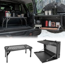 Tailgate Storage Box with Concealed Table for 2007+ Jeep Wrangler JK JL picture