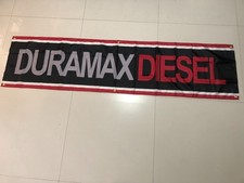 DURAMAX DIESEL drag racing Banner 2x8ft Garage Wall Art & Outdoor workshop picture
