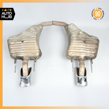 07-09 Mercedes W221 S550 S450 AMG Sport Exhaust Muffler Right and Left Set OEM picture