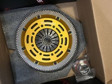 ADLERSPEED Race Twin Disc Clutch Kit For 04-05 BMW 325 330 530 X3 Z4 M54 6 Speed picture