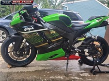 MSA Injection Green Black ABS  Fairing Fit for Kawasaki 2007 2008 ZX6R 636 d058 picture