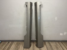 07-14 Audi TT Mk2 Side Skirt Rocker Panel Pair L & R USED OEM Silver picture