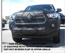 Lebra Front End Mask Cover Bra Fits 2016-2023 TOYOTA Tacoma With Flares 16-23 picture