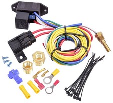 JEGS Adjustable Electric Fan Controller and Relay Kit [Thread-In Temperature picture