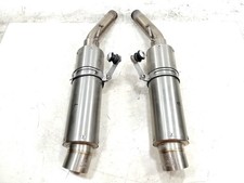 2003 Ducati Monster 1000S DANMOTO Exhaust Muffler Pipes Left Right Pair picture