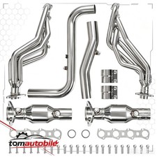 Fit 99–04 Ford F150 Pickup Truck 5.4L V8 – Stainless Long Tube Headers 8-2-1 picture