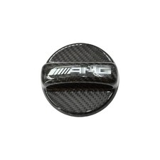 NEW Carbon Fiber Gas Fuel Cap Cover For Mercedes Benz C300 C63S E63S E55 AMG GTS picture