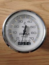 EVINRUDE OUTBOARD TACHOMETER SYSTEMS CHECK GAUGE FARIA TC9937A picture