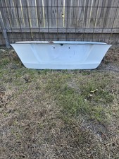 2011-2016 Hyundai Equus Trunk Lid Panel License Molding Trim White With Camera picture