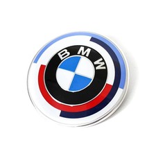 Genuine BMW 50 Years M Heritage Badge  74mm Trunk Back Emblem Bonnet Logo picture