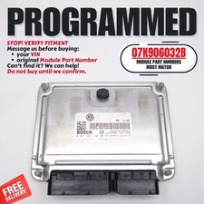 🚩 07K906032B PLUG & PLAY ECM ECU 2.5L VW VOLKSWAGEN BEETLE 2006-2007 🚩 picture