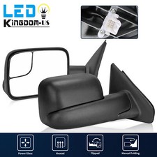 Power Heated Driver Side Tow Mirror for Dodge RAM 02-08 1500 /03-09 2500 3500 picture