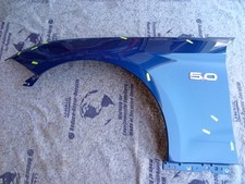 2018-2023 Atlas Blue Ford Mustang 5.0 Left Side Drivers SIDE Fender OEM Take-Off picture