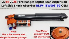 24 -26 Ford Ranger Raptor Rear Suspension Left Side Shock Absorber RL3V18W003BG picture
