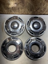OEM 1976-1991 Ford F150 Truck, Bronco, E150 Van 4x4 Hubcaps, 10.5 Inch; Set of 4 picture