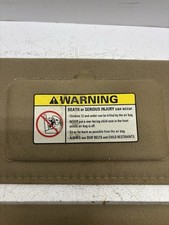 1989-2006 Ford Ranger BROWN TAN Sun Visors Sun Shade Sunvisor PAIR CLOTH OEM picture