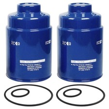 2x Diesel Fuel Filter for 6.6L Duramax 2001-2016 Chevy GMC Replace TP3018 TP3012 picture