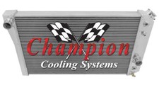 1984 85 86 87 88 89 90 Chevy Corvette Champion 3 Row Aluminum Radiator CC829 picture