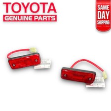 NEW 79 - 82 TOYOTA PICKUP REAR LEFT + RIGHT SIDE MARKER LIGHT SET OEM picture