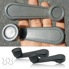 PAIR Window Crank Lever Handle GRAY FOR Toyota Tacoma T100 Pickup Corolla picture