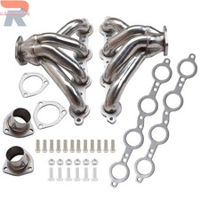 For LS1 LS2 LS3 LS6 LS7 4.8L 5.3L LS SS Hugger Manifold Headers Swap Conversion picture
