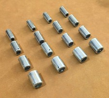A/C Fitting Beadlock Crimp Ferrules Asst  for STANDARD Barrier Hose #6,8,10&12 picture