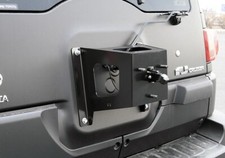 JAOS Spare Tire Bracket fits Toyota 2007-2014 FJ Cruiser LHD Black NEW picture