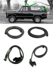 (4PC Set) Hard Top Side Weatherstrip Seal Kit for 1976-1991 Blazer & Jimmy picture