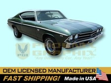 1969 Chevrolet Chevelle SS Super Sport Decals & Stripes Kit picture