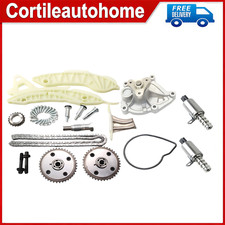 Timing Chain Kit w/ VVT Sprockets Solenoid Water Pump for 07-16 Mini Cooper 1.6L picture