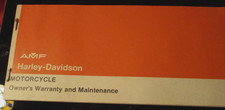 HARLEY-DAVIDSON AMF 4A38412H7 Owner’s Warranty and Maintenance Serviceheft 1977 picture
