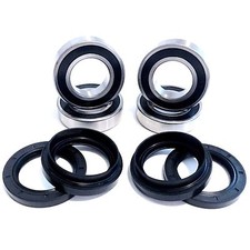 Both Front Wheel Bearing & Seal Kits for 1993-2006 Yamaha Kodiak 400 450 2x4 4x4 picture