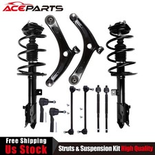 10x Front Struts Control Arm Suspension Kit For Jeep Compass Patriot 2007-17 picture
