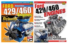 Ford 429/460 Engines Rebuild & High-Performance Build Book Set picture